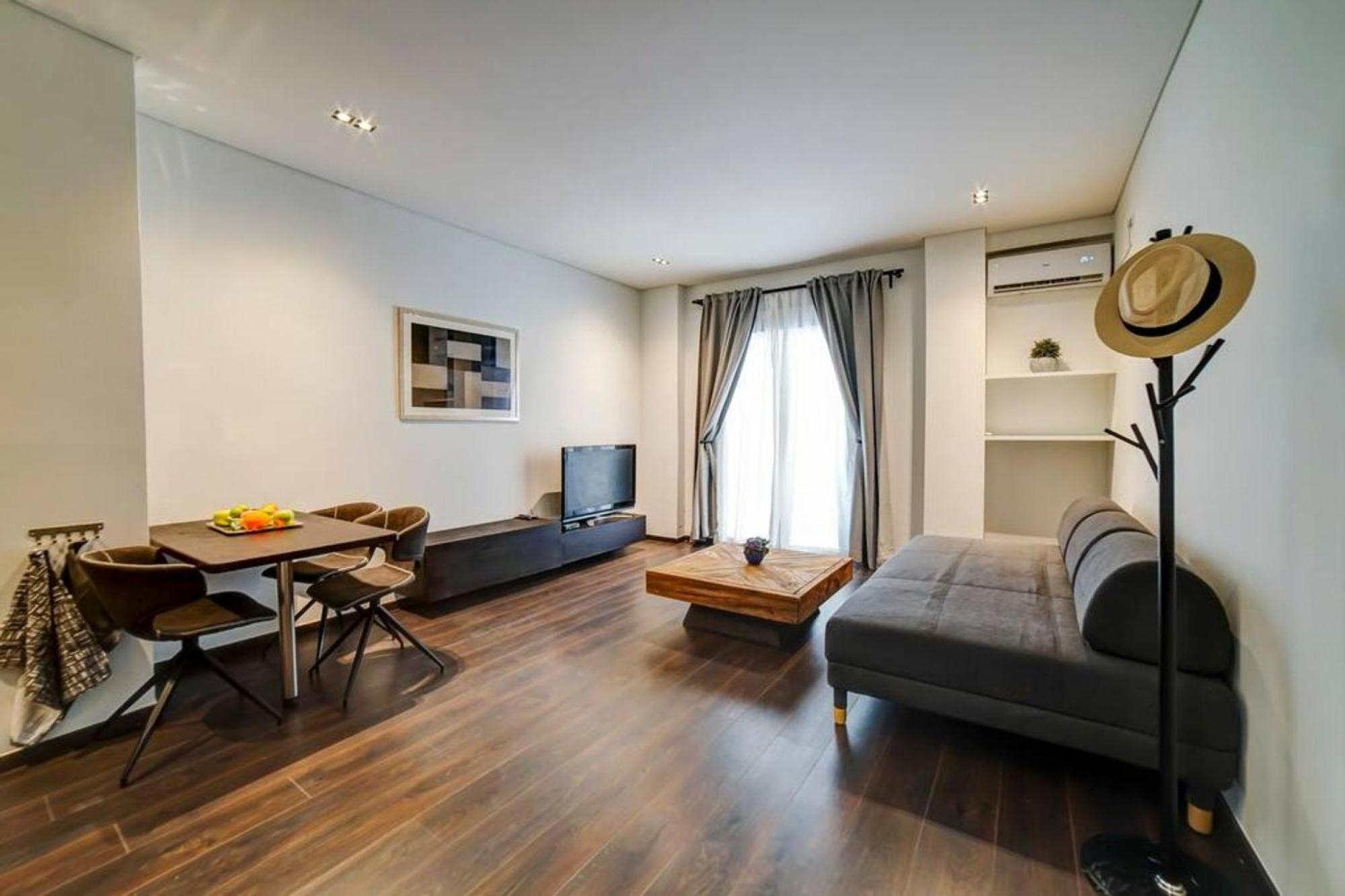 Classy And Stylish Apartment Next To Hilton Atenas Exterior foto